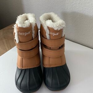 New Toddler Boy Cat and Jack Thermolife insulated winter boots
